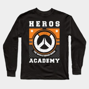 overwatch heros academy Long Sleeve T-Shirt